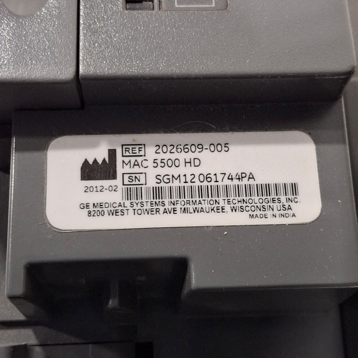 GE Healthcare GE Healthcare MAC 5500 HD ECG without CAM Module Cardiology reLink Medical