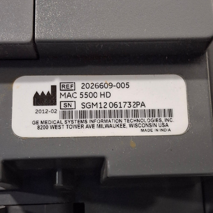 GE Healthcare GE Healthcare MAC 5500 HD ECG without CAM Module Cardiology reLink Medical