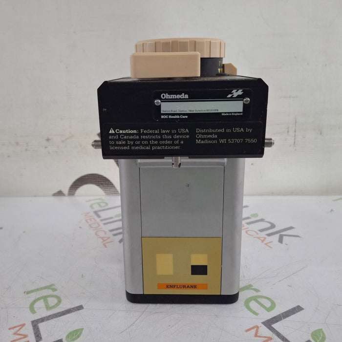 Datex-Ohmeda Enfluratec 4 Enflurane Vaporizer