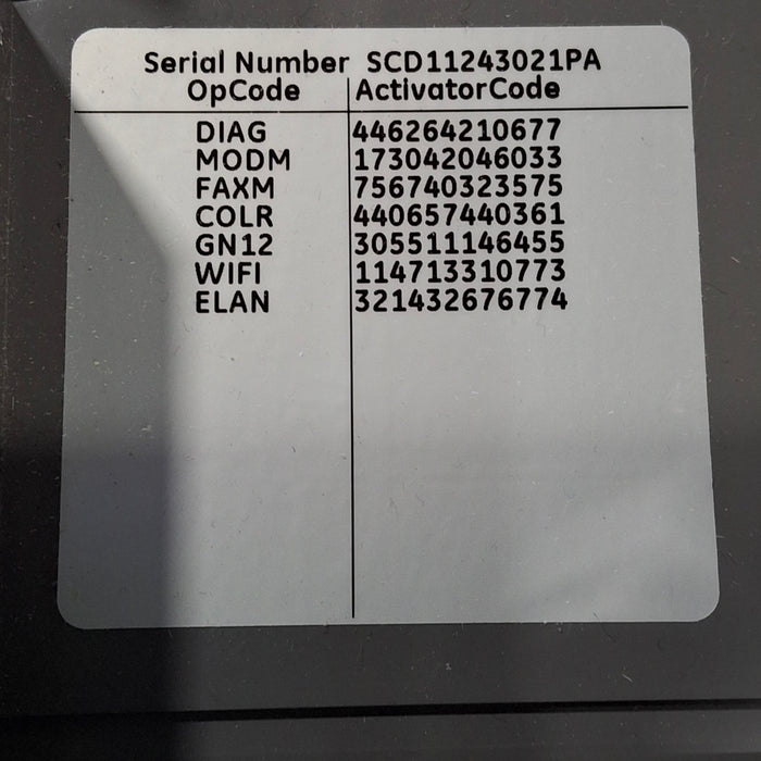 GE Healthcare GE Healthcare MAC 5500 ECG without CAM Module Cardiology reLink Medical