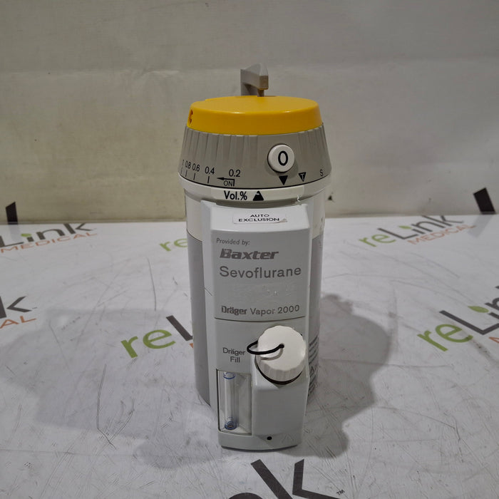 Draeger Medical Draeger Medical Vapor 2000 Sevoflurane Vaporizer Anesthesia reLink Medical