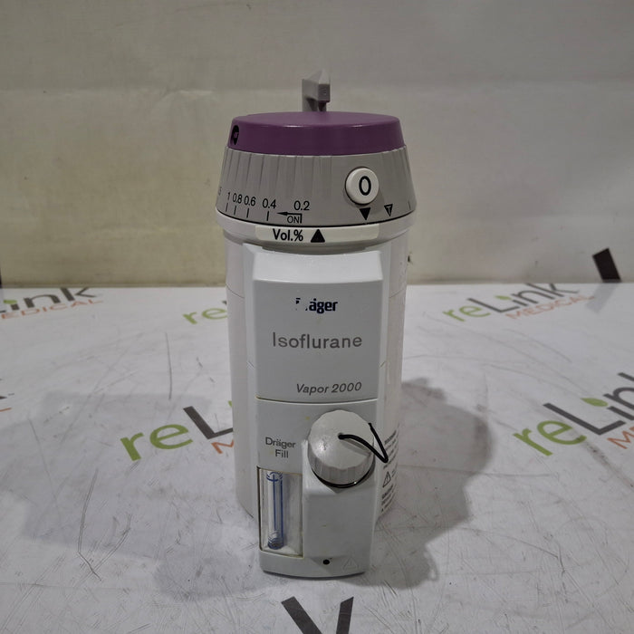 Draeger Medical Vapor 2000 Isoflurane Vaporizer