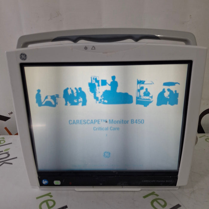 GE Healthcare GE Healthcare Carescape B450 Critical Care Patient Monitor Patient Monitors reLink Medical