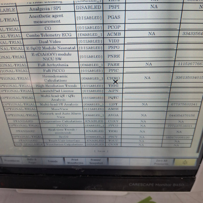 GE Healthcare GE Healthcare Carescape B450 Critical Care Patient Monitor Patient Monitors reLink Medical