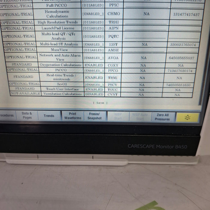 GE Healthcare GE Healthcare Carescape B450 Critical Care Patient Monitor Patient Monitors reLink Medical