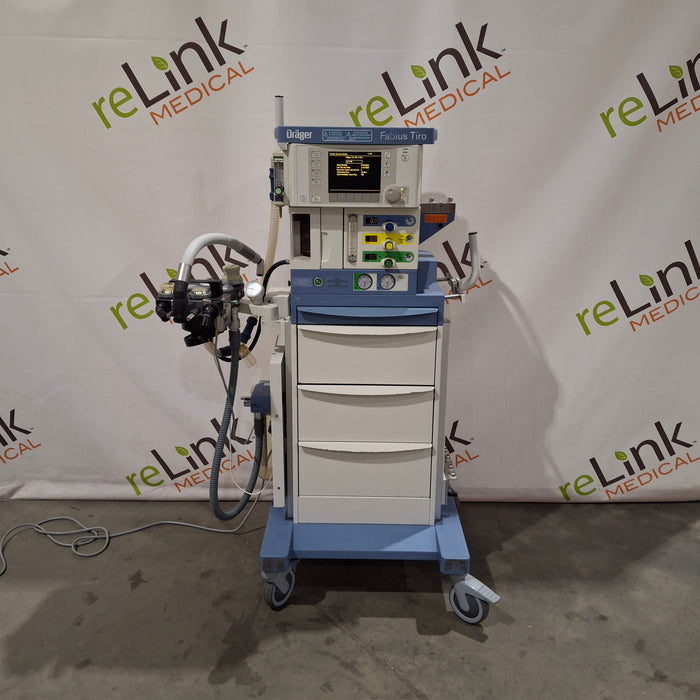 Draeger Medical Draeger Medical Fabius Tiro Anesthesia Machine Anesthesia reLink Medical