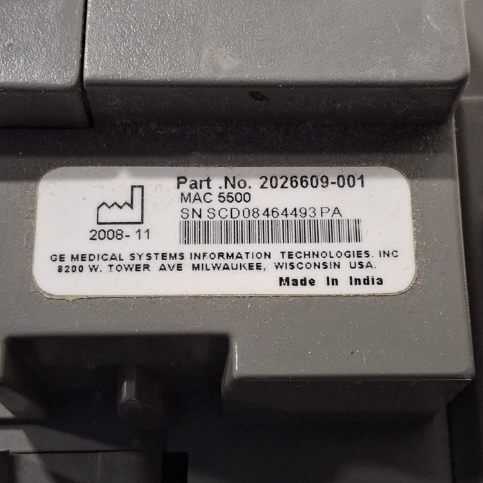 GE Healthcare GE Healthcare MAC 5500 ECG without CAM Module Cardiology reLink Medical