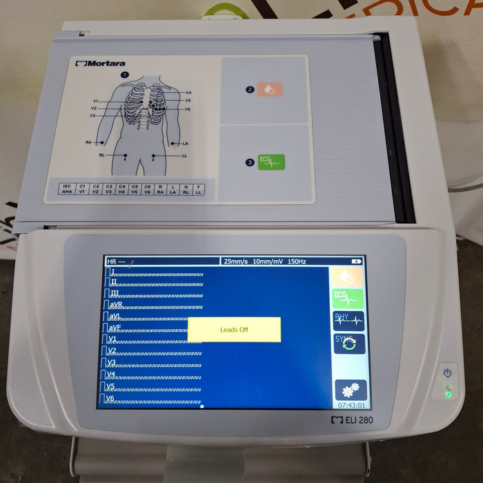 Mortara Mortara Eli 280 ECG Cardiology reLink Medical