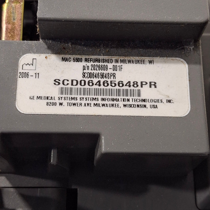 GE Healthcare GE Healthcare MAC 5500 ECG without CAM Module Cardiology reLink Medical