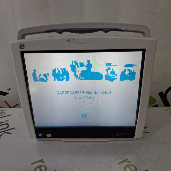 GE Healthcare GE Healthcare Carescape B450 Patient Monitor Patient Monitors reLink Medical