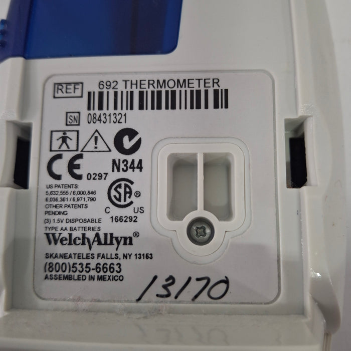 Welch Allyn Welch Allyn SureTemp Plus 692 Thermometer Diagnostic Exam Equipment reLink Medical