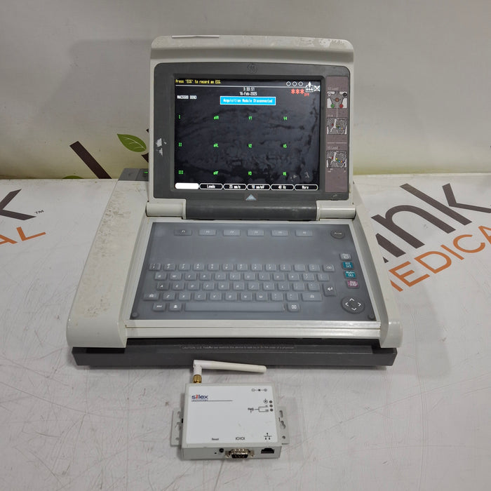 GE Healthcare GE Healthcare MAC 5500 ECG with CAM Module Cardiology reLink Medical