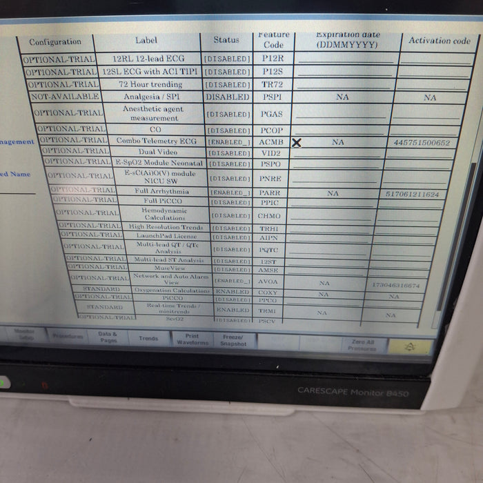 GE Healthcare GE Healthcare Carescape B450 Patient Monitor Patient Monitors reLink Medical