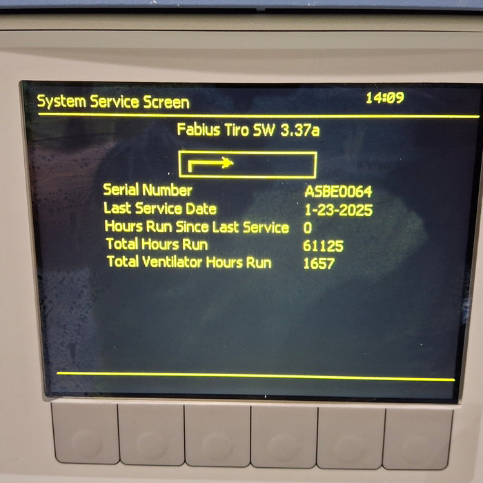 Draeger Medical Fabius Tiro Anesthesia Machine