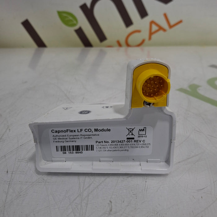 GE Healthcare GE Healthcare Capnoflex LF CO2 Module Patient Monitors reLink Medical
