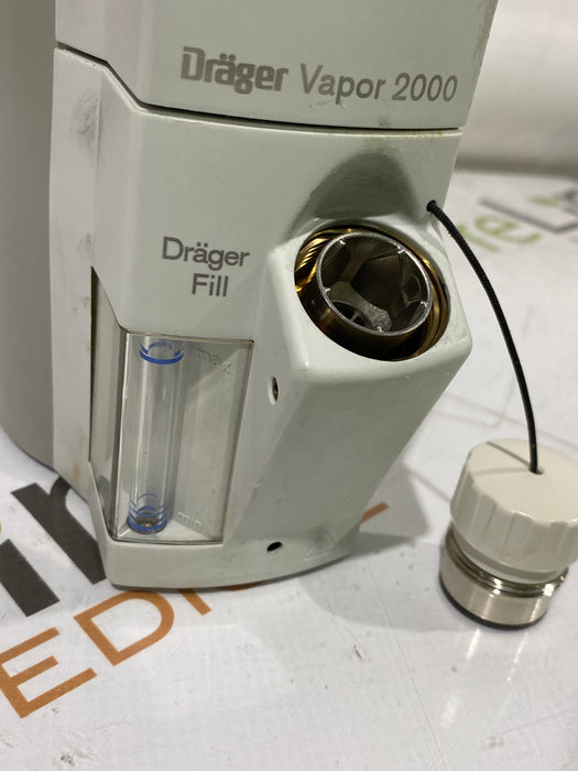Draeger Medical Vapor 2000 Sevoflurane Vaporizer
