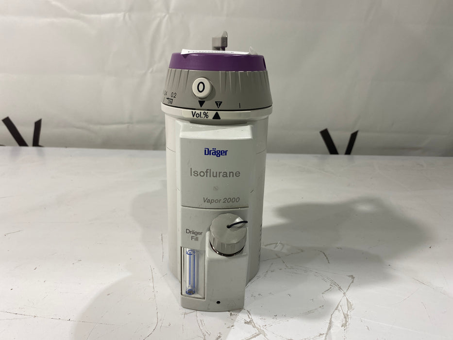 Draeger Medical Draeger Medical Vapor 2000 Isoflurane Vaporizer Anesthesia reLink Medical