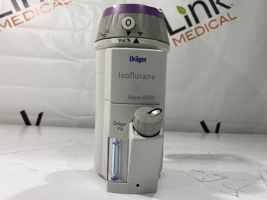Draeger Medical Draeger Medical Vapor 2000 Isoflurane Vaporizer Anesthesia reLink Medical