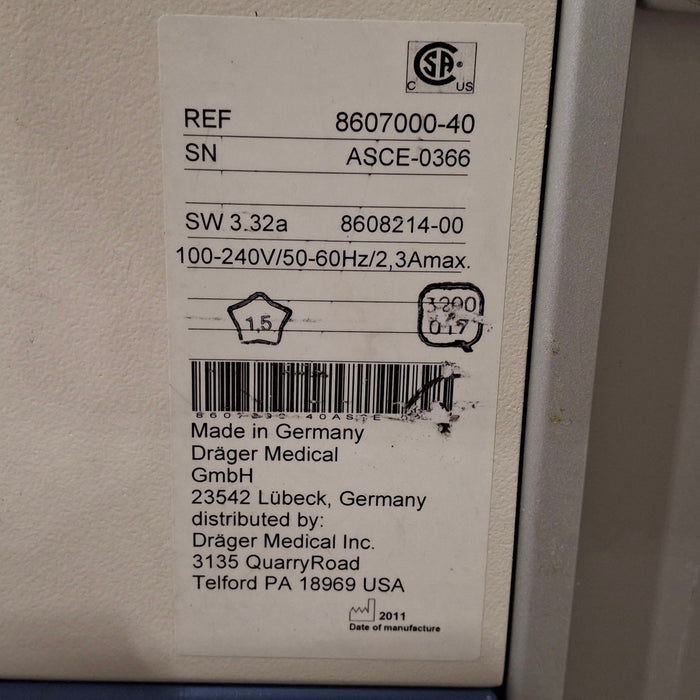 Draeger Medical Draeger Medical Fabius GS Premium Anesthesia Machine Anesthesia reLink Medical