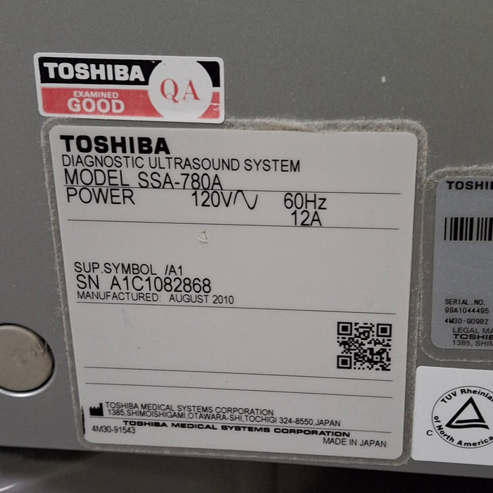 Toshiba Toshiba Aplio MX Ultrasound System Ultrasound reLink Medical