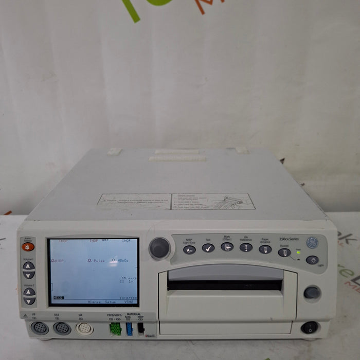 GE Healthcare GE Healthcare Corometrics 250cx Series Model 259cx Fetal Monitor Patient Monitors reLink Medical