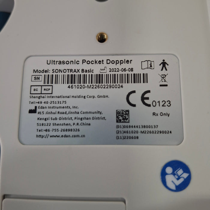 Edan Edan Sonotrax Basic Vascular Doppler Patient Monitors reLink Medical