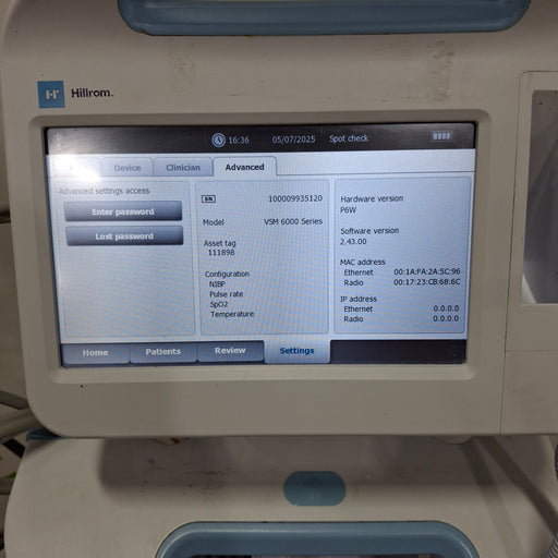 Welch Allyn Welch Allyn Connex 6800 - Nellcor SpO2, SureTemp Vital Signs Monitor Patient Monitors reLink Medical