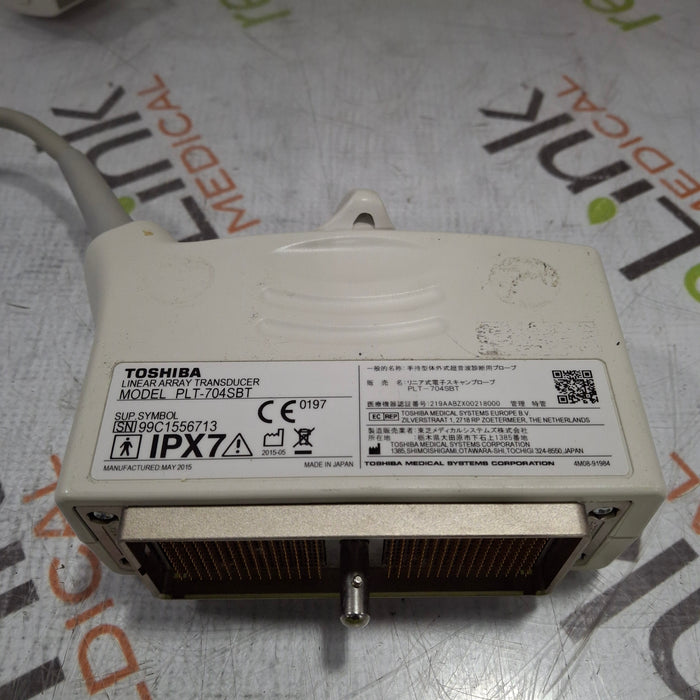 Toshiba Toshiba PLT-704SBT Linear Transducer Ultrasound Probes reLink Medical