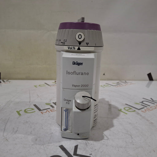 Draeger Medical Draeger Medical Vapor 2000 Isoflurane Vaporizer Anesthesia reLink Medical