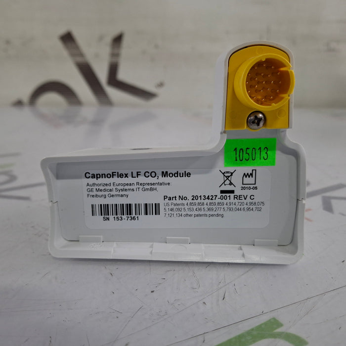 GE Healthcare GE Healthcare Capnoflex LF CO2 Module Patient Monitors reLink Medical