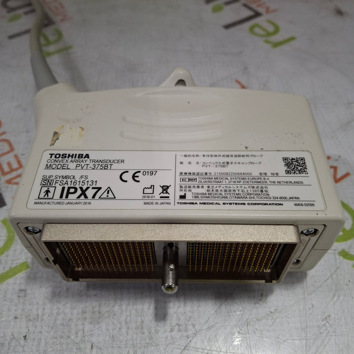 Toshiba Toshiba PVT-375BT Convex Transducer Ultrasound Probes reLink Medical