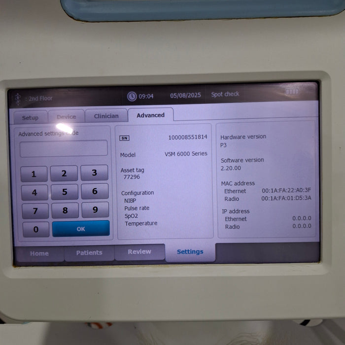 Welch Allyn Welch Allyn Connex 6800 - Nellcor SpO2, SureTemp Vital Signs Monitor Patient Monitors reLink Medical