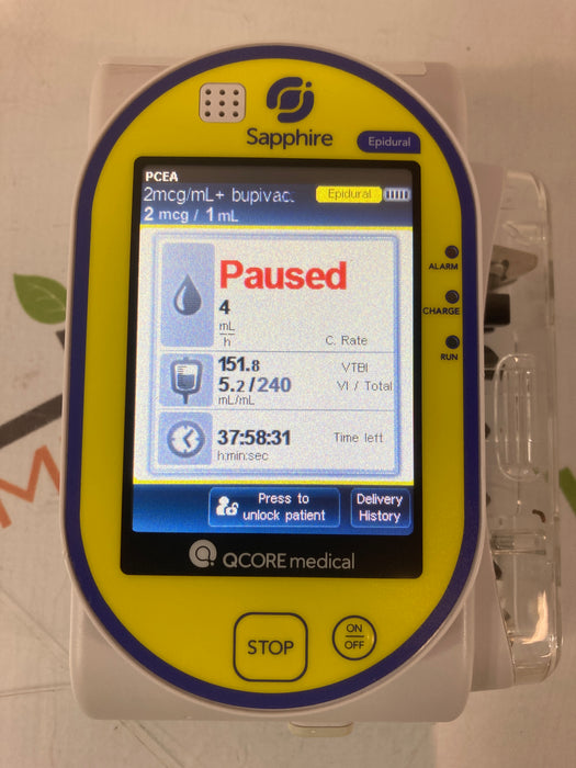 QCore Medical Sapphire Epidural Infusion Pump