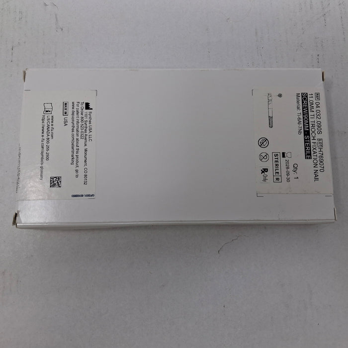 DePuy 04.032.090S 11mm TI Troch Fixation Nail Screw/90mm