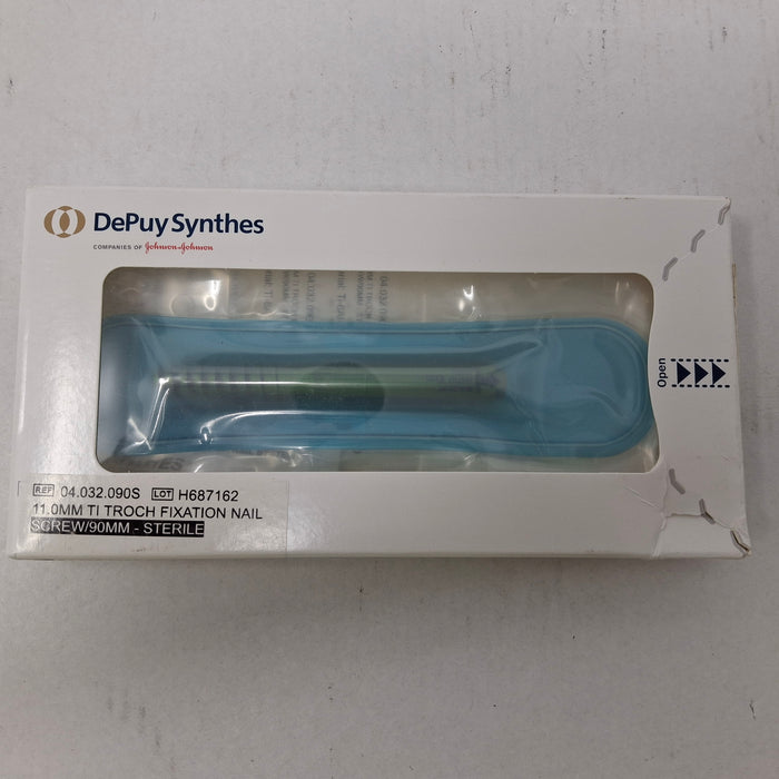 DePuy 04.032.090S 11mm TI Troch Fixation Nail Screw/90mm