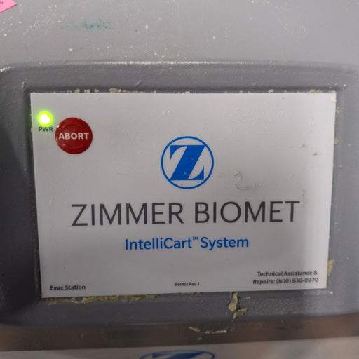 Zimmer Zimmer 00-5140-109-00 IntelliCart System Evac Station Surgical Equipment reLink Medical