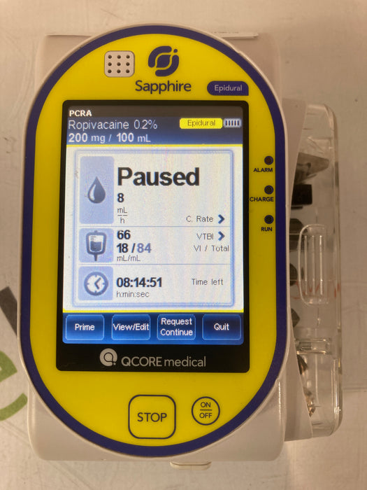 QCore Medical Sapphire Epidural Infusion Pump