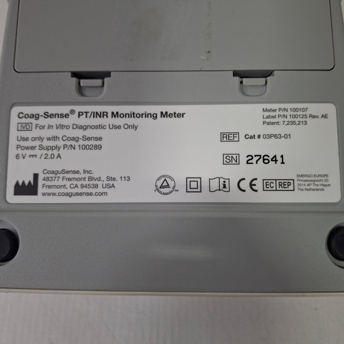 Coag-Sense Coagusense PT/INR Monitoring System