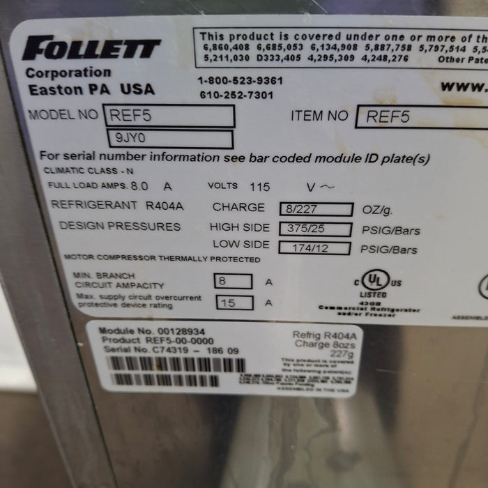 Follett Corp Follett Corp REF5 Freezer Research Lab reLink Medical