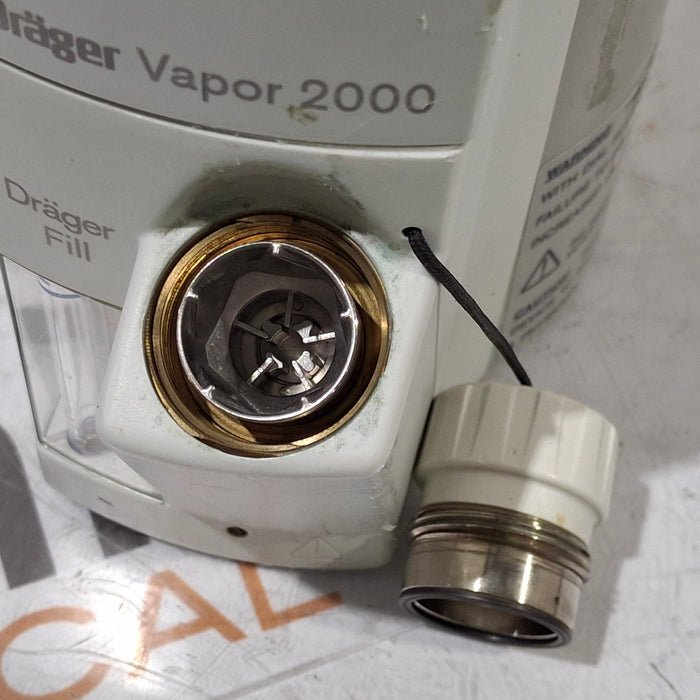 Draeger Medical Draeger Medical Vapor 2000 Sevoflurane Vaporizer Anesthesia reLink Medical