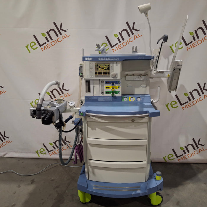 Draeger Medical Draeger Medical Fabius GS Premium Anesthesia Machine Anesthesia reLink Medical