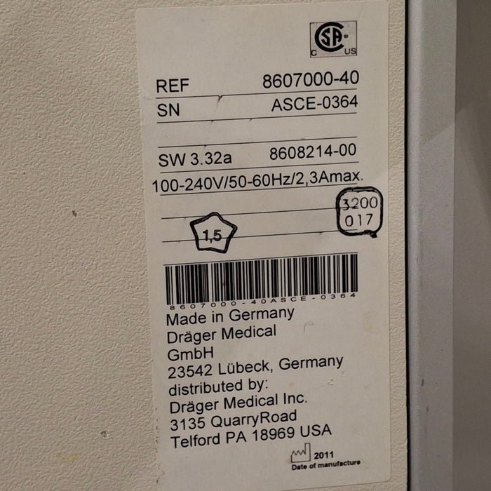 Draeger Medical Draeger Medical Fabius GS Premium Anesthesia Machine Anesthesia reLink Medical