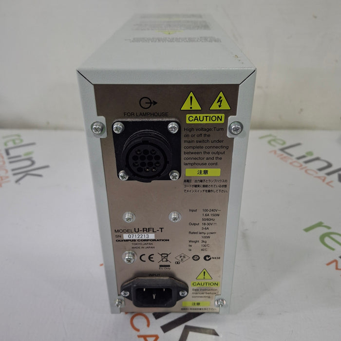 Olympus U-RFL-T POWER SUPPLY FOR THE 100W HG MERCURY LAMPHOUSE