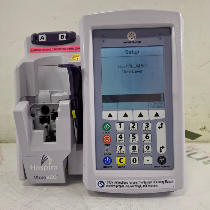Hospira Hospira Plum 360 Infusion Pump Infusion Pump reLink Medical