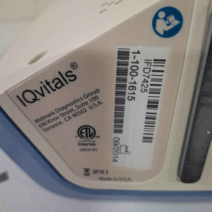 Midmark Midmark IQvitals PC Vital Signs System Patient Monitors reLink Medical