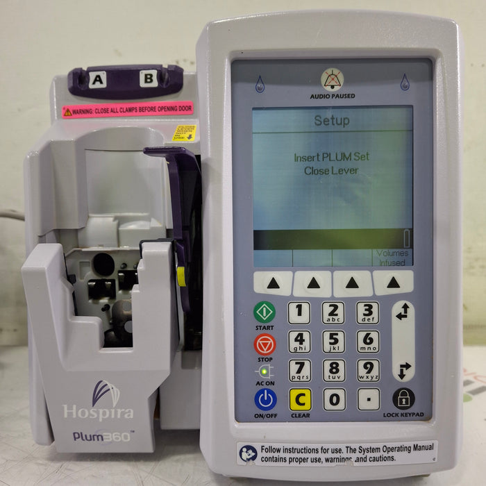 Hospira Hospira Plum 360 Infusion Pump Infusion Pump reLink Medical
