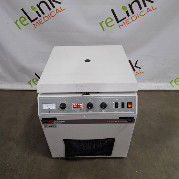 Beckman Coulter Beckman Coulter Allegra 6KR Centrifuge Centrifuges reLink Medical