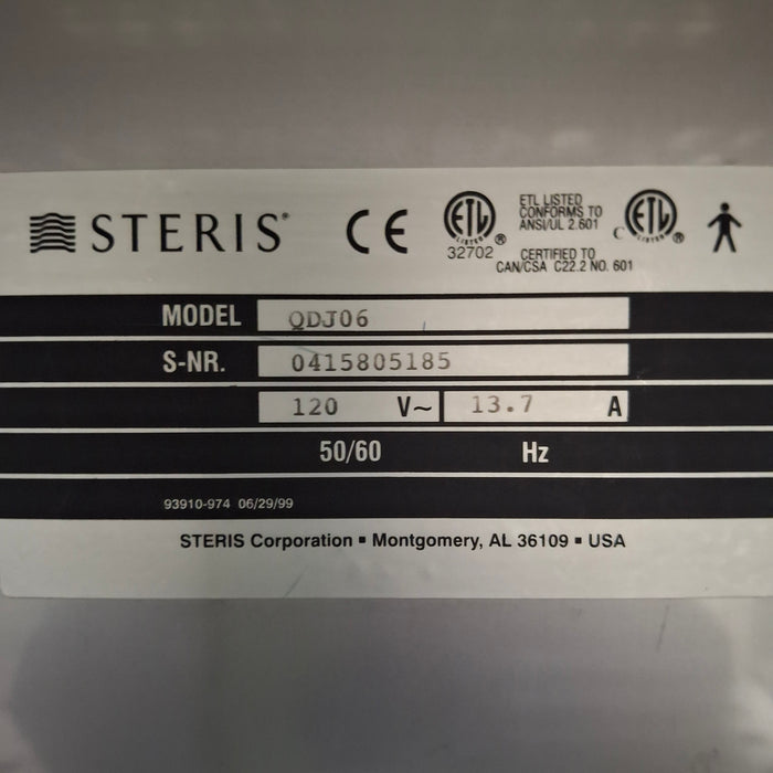 Steris Steris QDJ06 Dual Compartment Warming Cabinet Medical Furniture reLink Medical