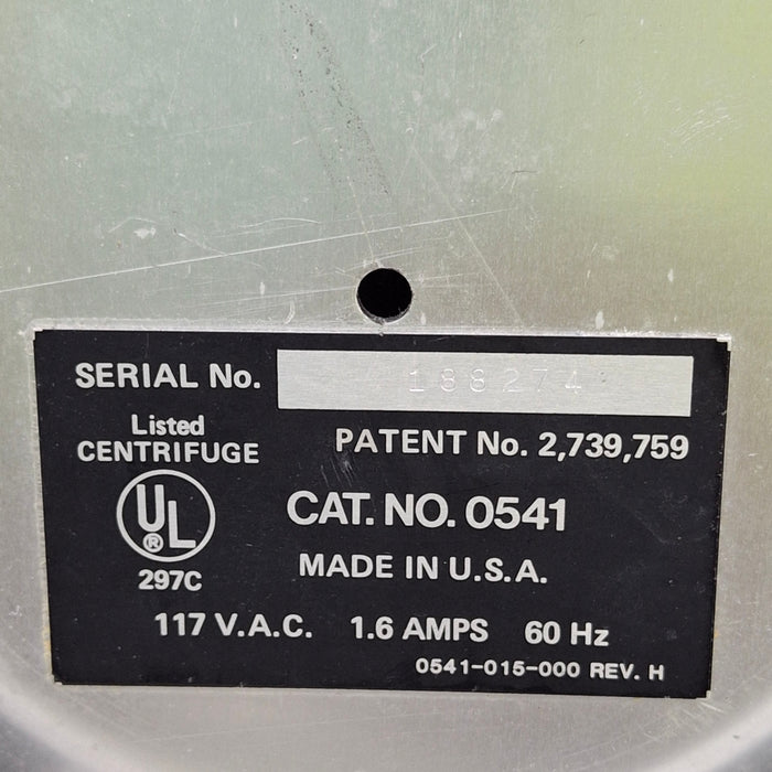 Clay Adams Sero-fuge II Centrifuge