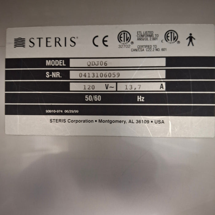 Steris Steris QDJ06 Dual Compartment Warming Cabinet Medical Furniture reLink Medical